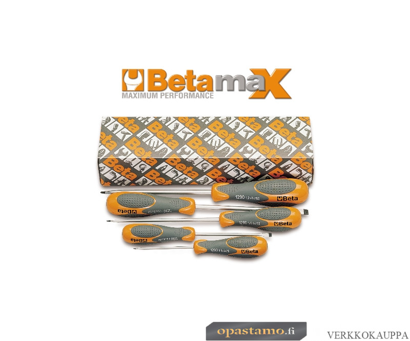 Beta 1290/S5 ruuvitaltat pakkauksessa, 5 kpl (TUOTE 1290) BETAMax