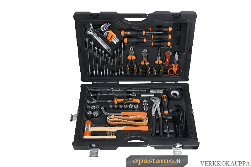 BETA 2051N Assortment of 55 tools for nautical maintenance with case.