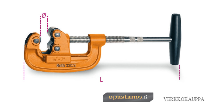 BETA 330/2-PIPE CUTTERS FOR STEEL GAS PIPES