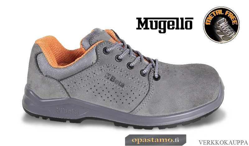 BETA 7211PG 44-SUEDE SHOE, PERFORATED.