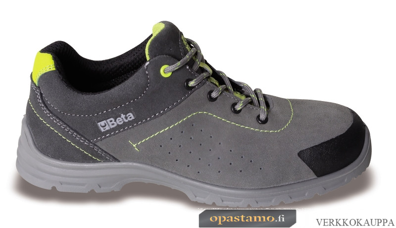 BETA 7212FG 44-SUEDE SHOE, PERFORATED.