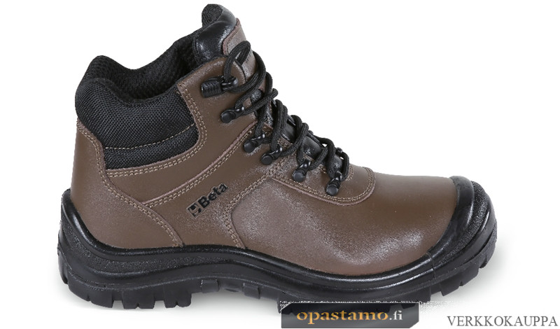 BETA 7236BK Action Nubuck ankle shoe, waterproof, with quick opening system and reinforcement polyurethane toe cap cover.