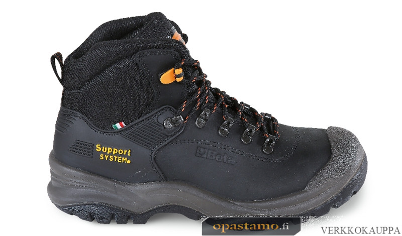 BETA 7294HN Nubuck ankle shoe, waterproof, with SUPPORT SYSTEM for lateral ankle support and quick opening system.