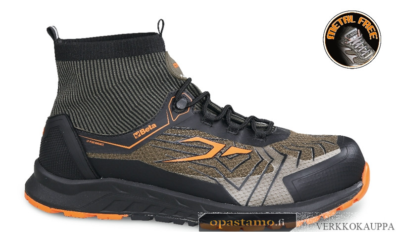 BETA 7355V Mesh fabric ankle shoe, waterproof, with TPU inserts.