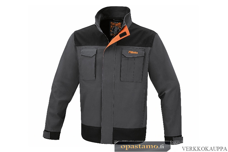 BETA 7939G Work jacket, 100% stretch cotton, 220 g/m2 Slim fit.