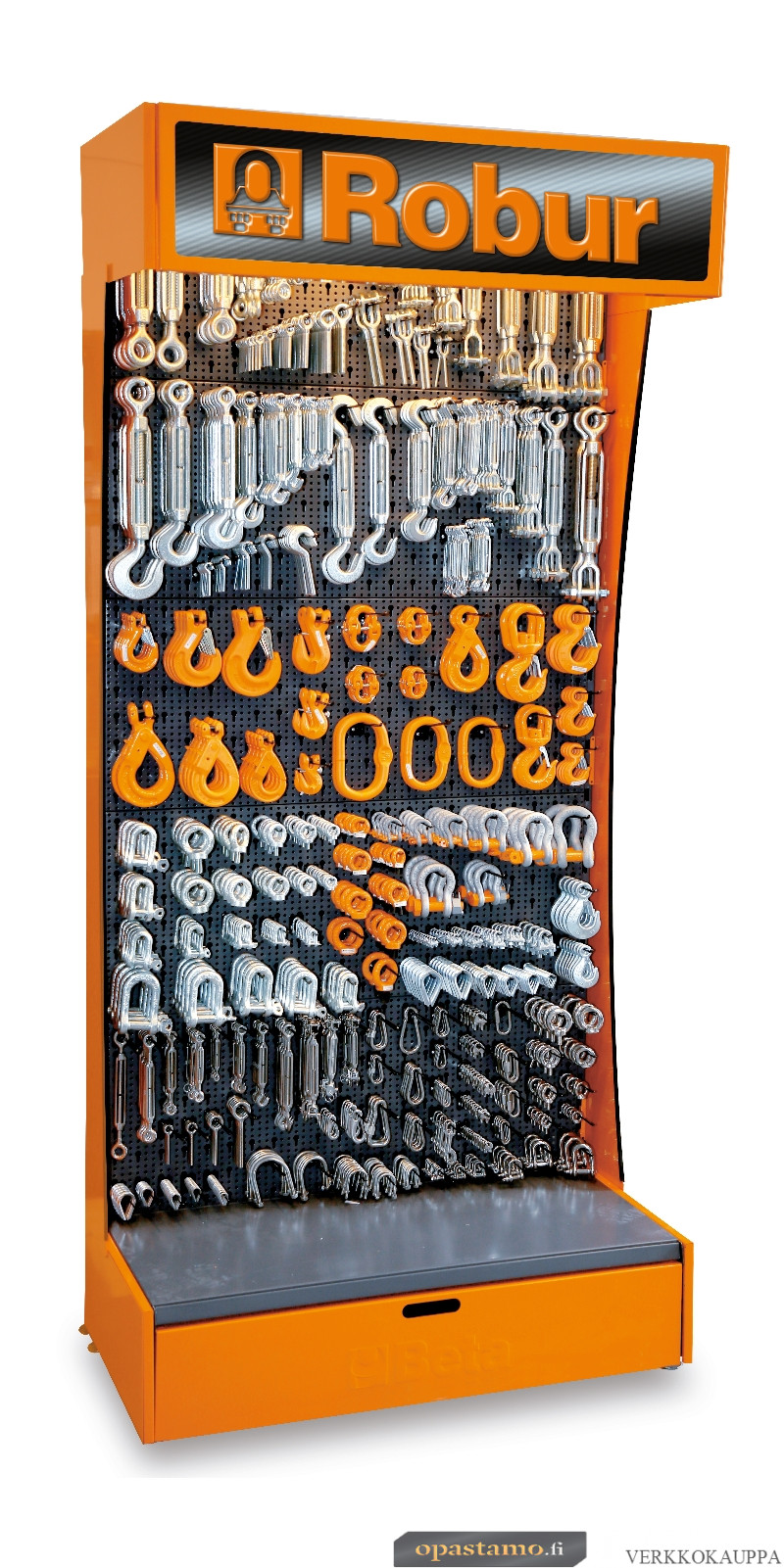 BETA 8600 E/R1 Assortment of 1946 accessories, with hooks without display stand.