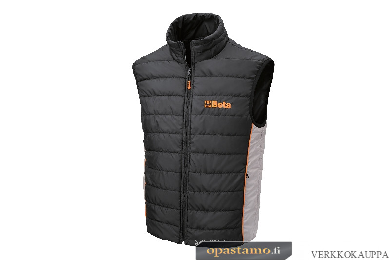 BETA 9505TL Sleeveless jacket with 100% polyester exterior, waterproof treatment, padding 100 g/m2, interior pocket.
