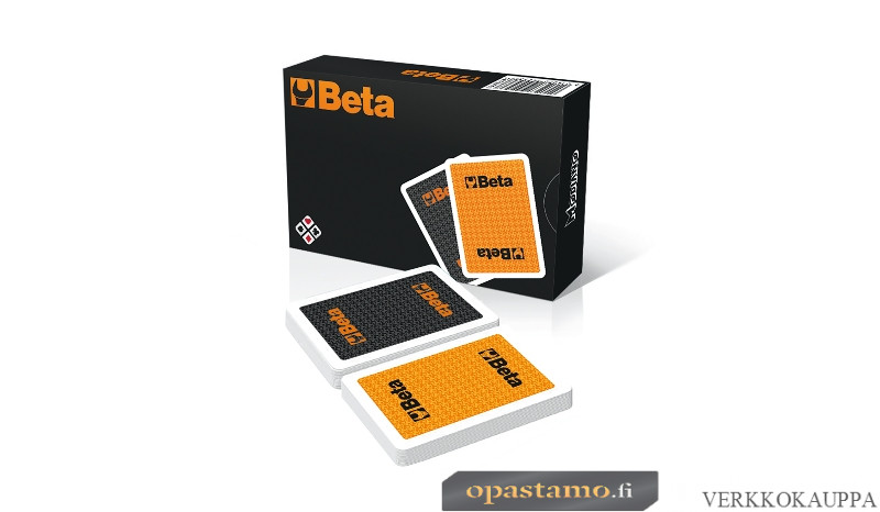 BETA 9526RMN Set of 2 packs of 55 rummy playing cards by Modiano®.