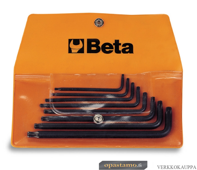 BETA 97BTX/B8 pallopääkoloavaimet (TUOTE 97BTX) taskussa 8-avainta