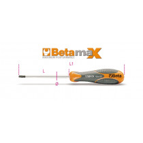 BETA 1298RTX 25 ruuvitaltta BetaMax, kannoille Torx® Tamper, joissa turvatappi RTX, koko T25