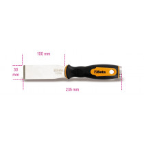 BETA 1479RB/1-STRAIGHT PUTTY KNIFE SCRAPER.