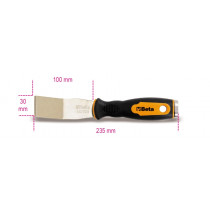 BETA 1479RB/2-BENT PUTTY KNIFE SCRAPER.