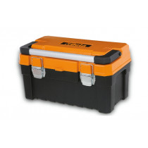 BETA 2116VU/3 Tool box, made of plastic, with interior object compartment, with assortments.