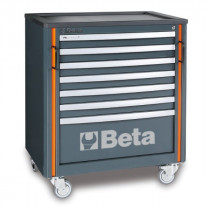 BETA C55C7 liikuteltava työkaluvaunu 7:llä laatikolla, yhteensopiva C55-sarjan kalusteyhdistelmiin