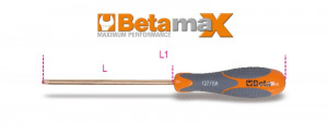 BETA 1277BA TX10 kipinäsuojattu ruuvimeisseli kärjille Torx®. Koko T10