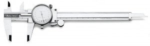 BETA 1652 analoginen työntömitta viisarinäytöllä, lukema 0,02mm. Max 150mm. 