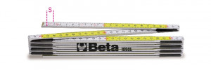 BETA 1690L/2 nivelmitta, tarkkuusluokka III, taittuva, puuta 2m