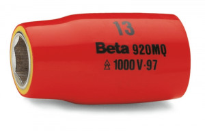 BETA 920MQ-A 21 kuusikulmainen käsihylsy, suojaeristetty 1000V, vääntiö 1/2"