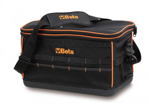 BETA C11 Tekninen laukku, sään kestävä, kova pohja, irrotettava kansi, alaosassa tasku tabletille tai dokumenteille, tyhjä