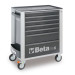 BETA C24S/7-G liikuteltava työkaluvaunu 7:llä laatikolla, harmaa